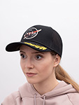 Бейсболка AMERICAN NEEDLE арт. 45030A-NASA Space with NASA General (черный)